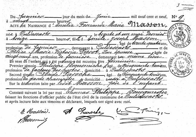 Masson Émilie-Fernande-Marie
