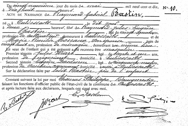 Bastin Raymond-Gabriel