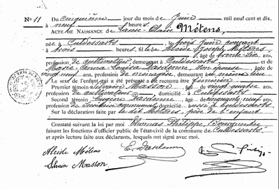 Métens Laure-Clavie