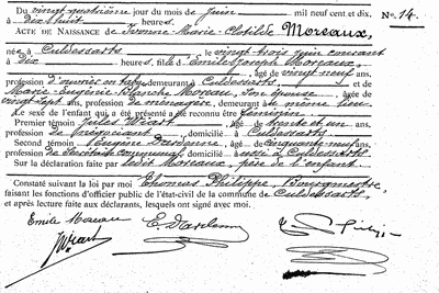 Moreaux Ivonne-Marie-Clotilde