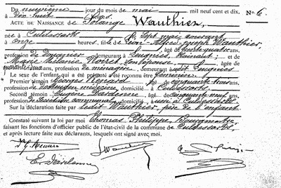 Wauthier Solange