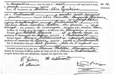 Hélène Elise Guérin