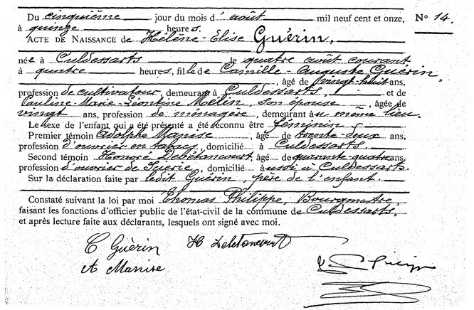 Hélène Elise Guérin