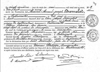 Marcel Armand Joseph Dromelet