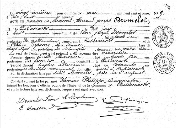Marcel Armand Joseph Dromelet