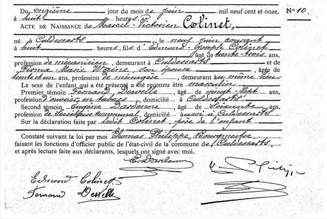 Marcel Victorien Colinet