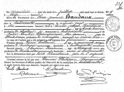 Rose Jeanne Baudaux