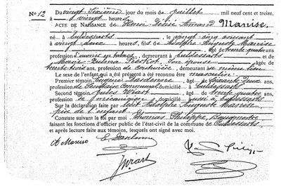 Henri Désiré Amand Manise