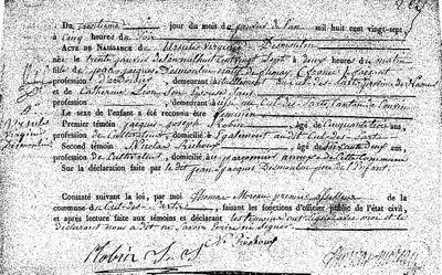 DESMOULINS Ursule Virginie