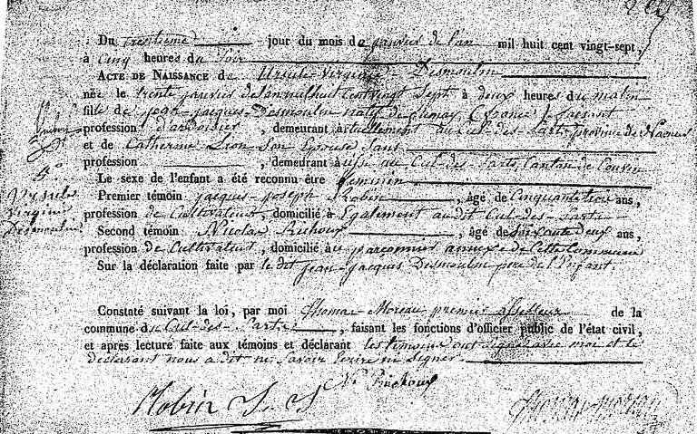 DESMOULINS Ursule Virginie