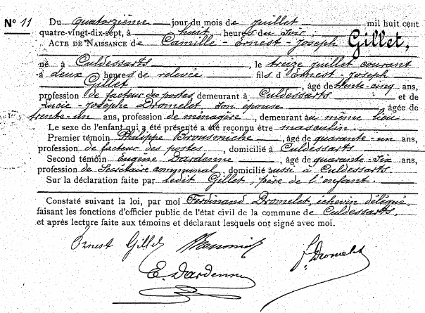 Gillet Camille-Ernest-Joseph