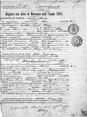 Actes 1 et 2