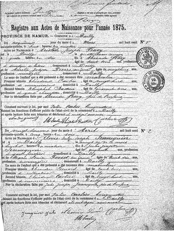 Actes 1 et 2