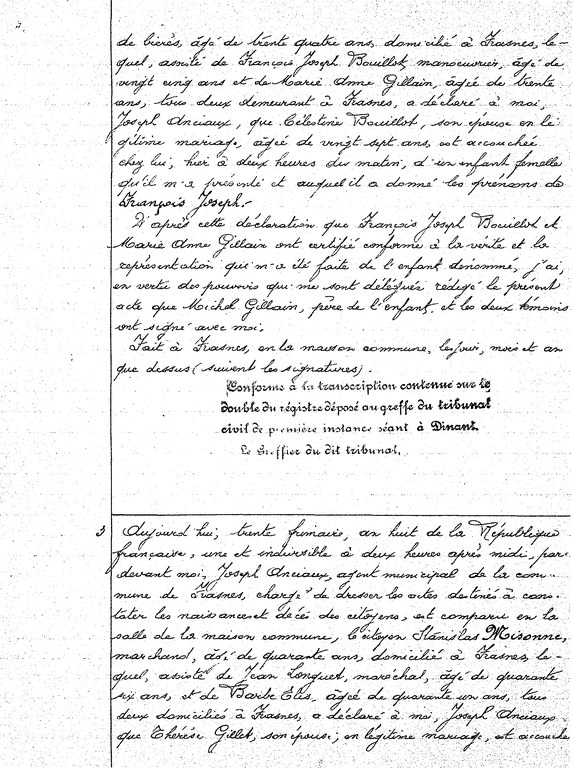 Actes 2 et 3