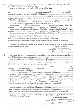 Actes 7 et 8