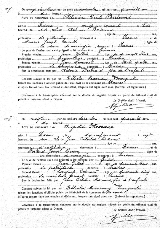 Actes 7 et 8