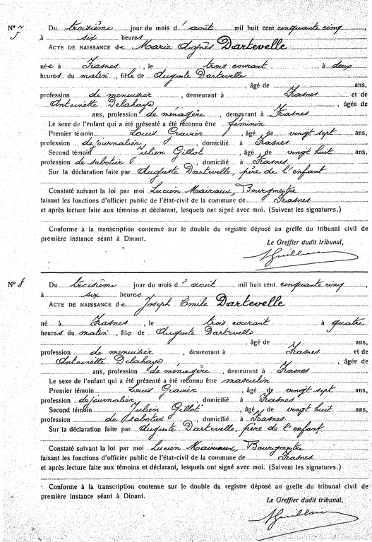 Actes 7 et 8
