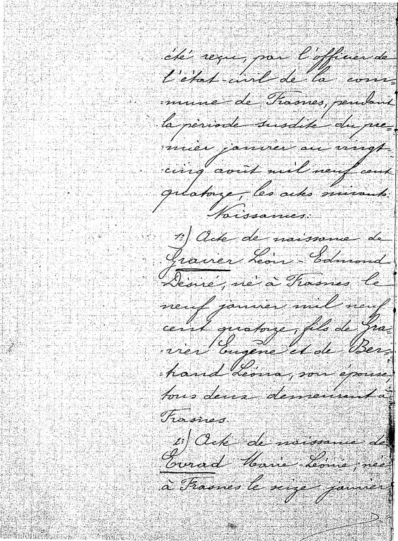 Actes 1 et 2