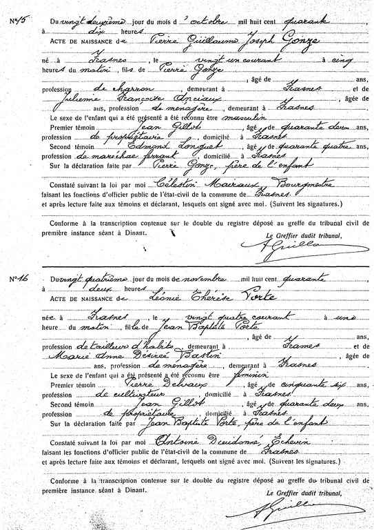Actes 15 et 16