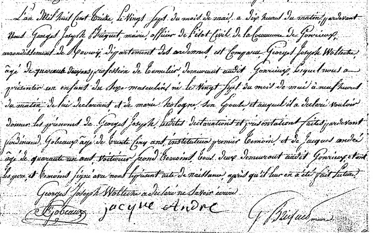 WOLTECHE Georges Joseph