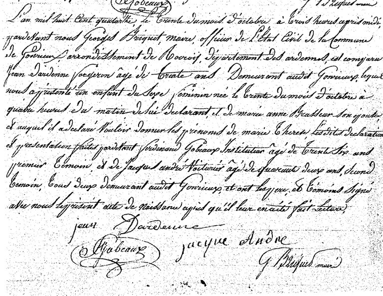 DARDENNE Marie Thérèse