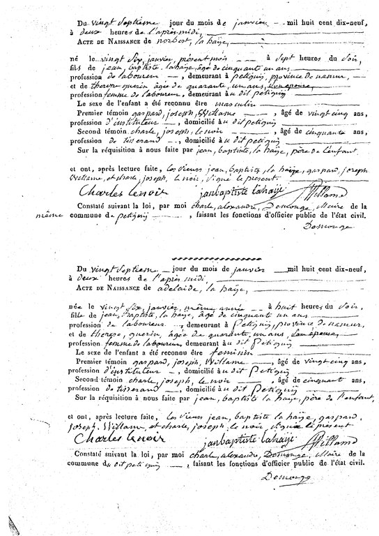 Actes 3 et 4