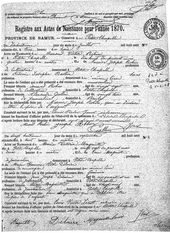 Actes 1 et 2